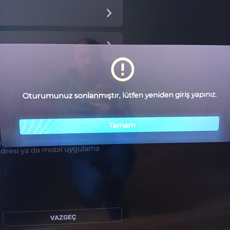Vestel QLED TV’de Oturum Kapanmıştır Hatası Nedeniyle Süper Dolu Paketi Kullanamıyor