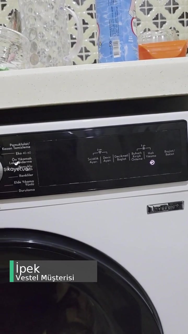 Vestel Çamaşır Makinesi Sıkıntısı! videonun kapak resmi