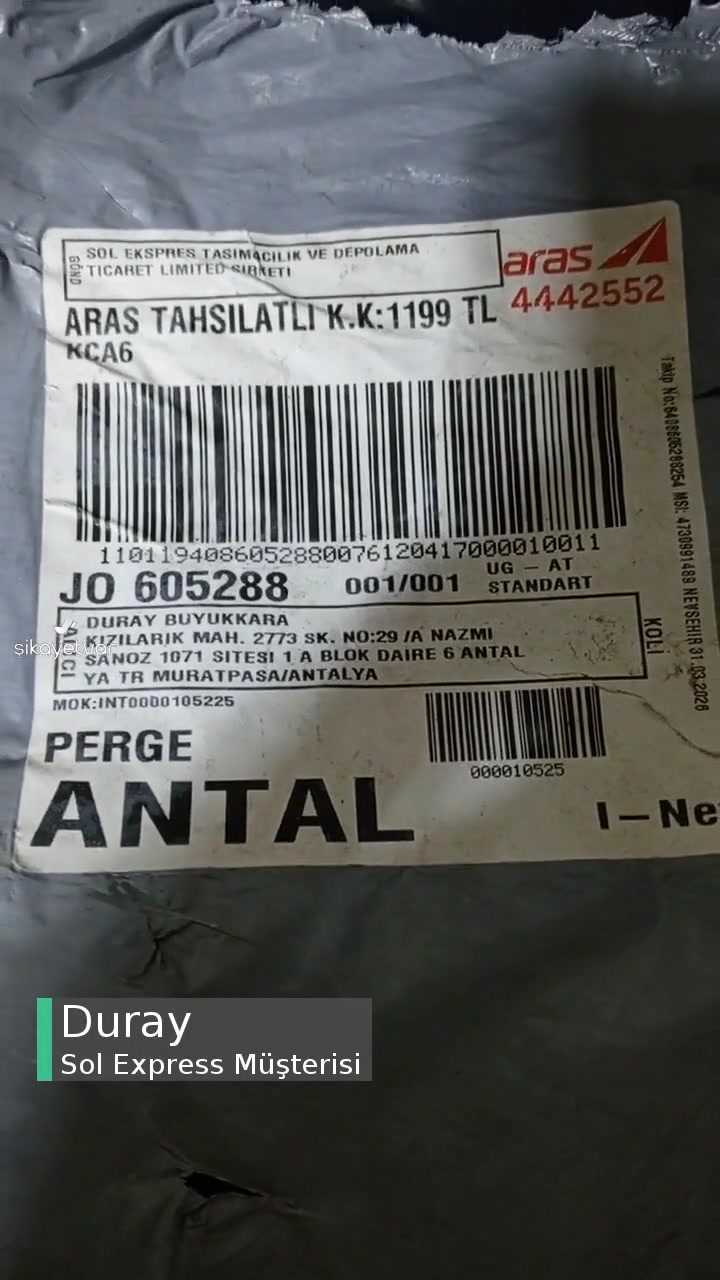 Sol Express Çöpten Bulmuşsunuz Ürünleri videonun kapak resmi