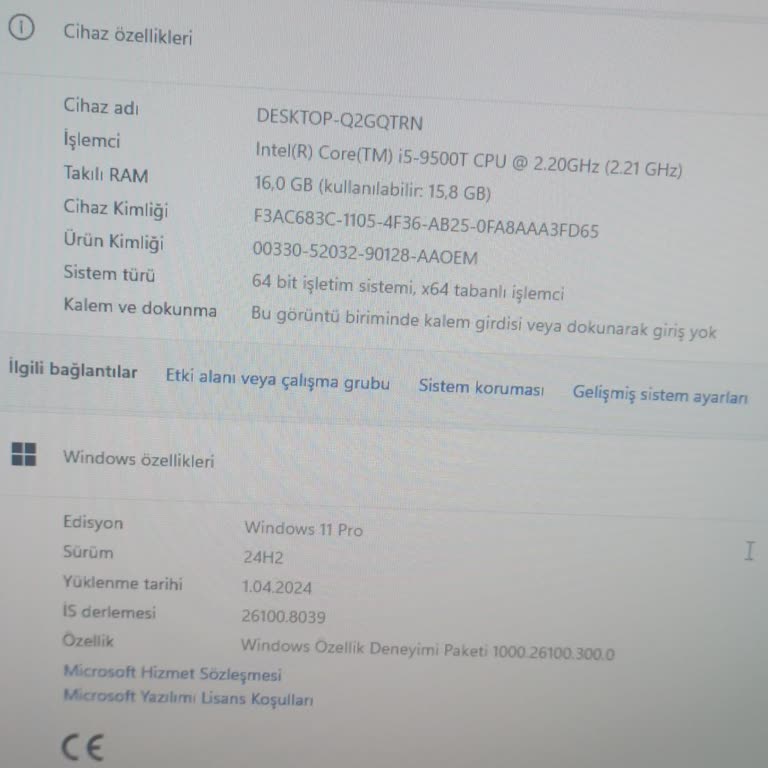 Alınan Mini Bilgisayarın Düşük Modelle Değiştirilmesi Ve Hepsiburada’nın Yetersiz Çözümü