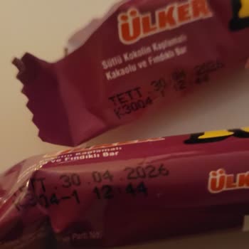 Ülker Hobby Çikolatasının Bayat Ve Kötü Tadına Dair Şikayet