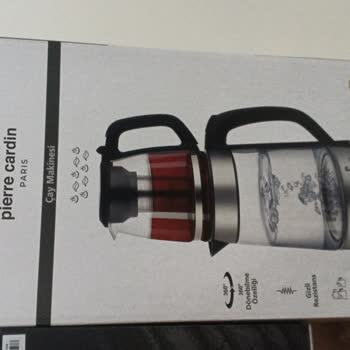 Pierre Cardin Etiketiyle Satılan Sinbo Çay Makinesi Yanıltıcı Ve İade Talebi