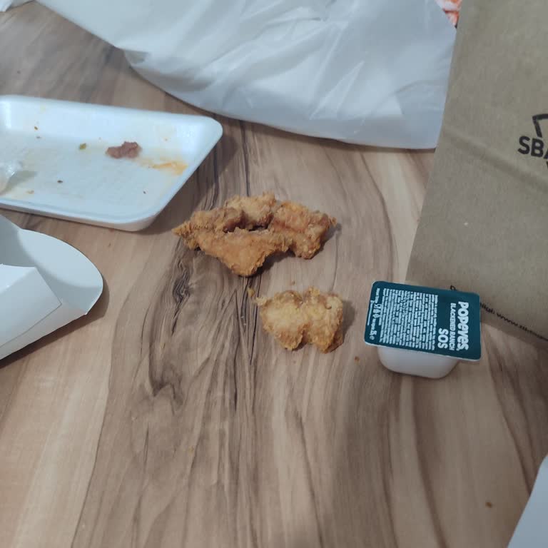 Migros Yemek Üzerinden Verilen Popeyes Siparişinde Nugget Eksikliği