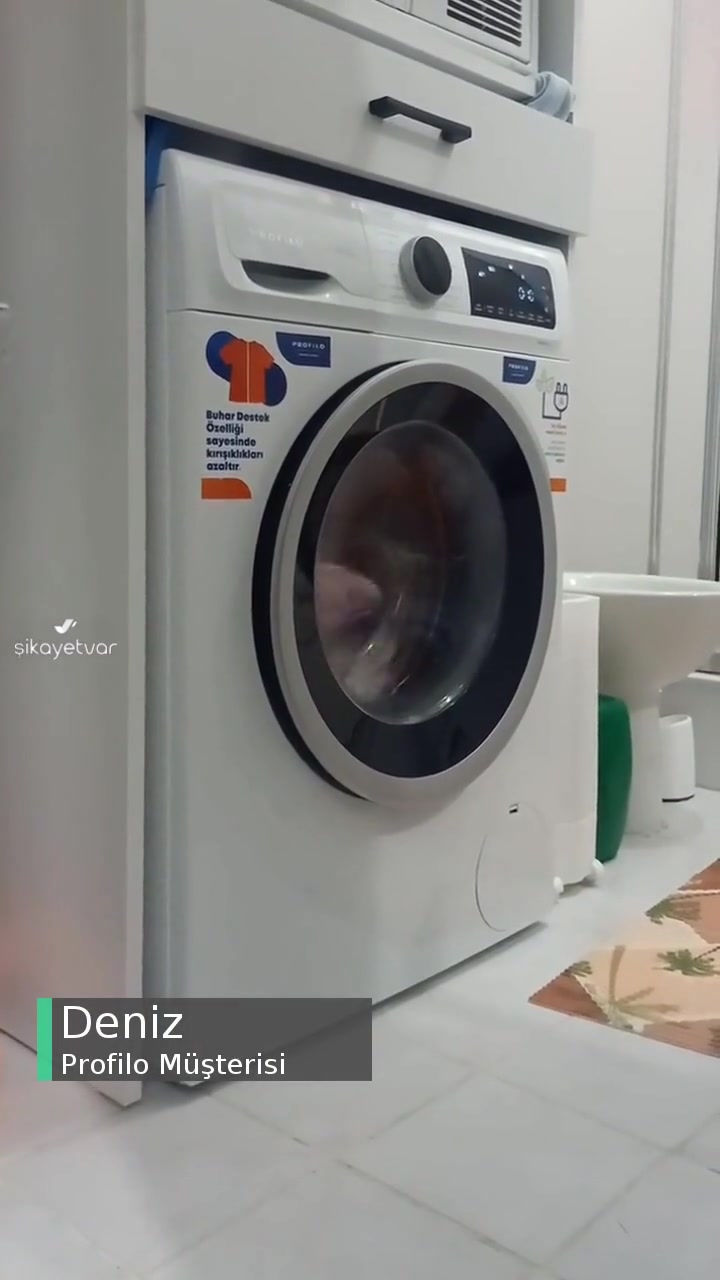 Profilo Çamaşır Makinesi Cama Vurur Gibi Ses Yapıyor! videonun kapak resmi
