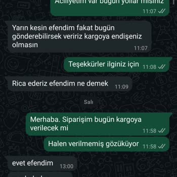 Kargo Gecikmesi Ve Sürekli Oyalama Müşteriyi Mağdur Etti