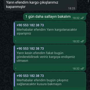 Kargo Gecikmesi Ve Sürekli Oyalama Müşteriyi Mağdur Etti