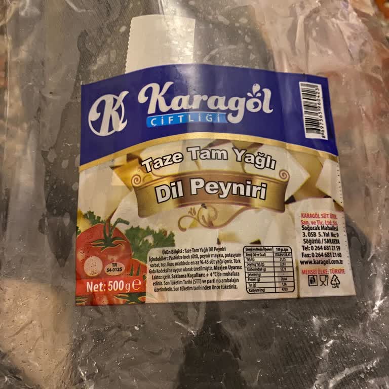 Aşırı Tuzlu Dil Peyniri İade Ve Kargo İle Toplama Talebi