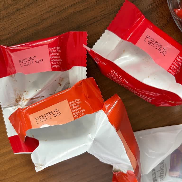 Migros Sanal Market’ten Gelen Ülker Çikolatalarında Süresi Geçmiş Ürünler