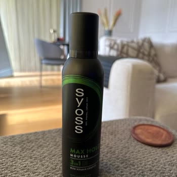 Syoss Max Hold Mousse Saçta Pul Pul Kalıntı Sorunu