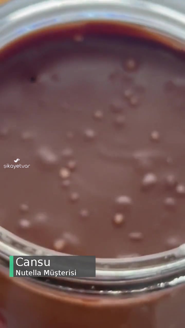 Nutella'nın Normalden Farklı Yapı Ve Bozuk Olması videonun kapak resmi