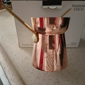 İlk Kullanımda Renk Kaybeden Bakır Cezve İçin Ücret İadesi