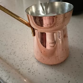 İlk Kullanımda Renk Kaybeden Bakır Cezve İçin Ücret İadesi