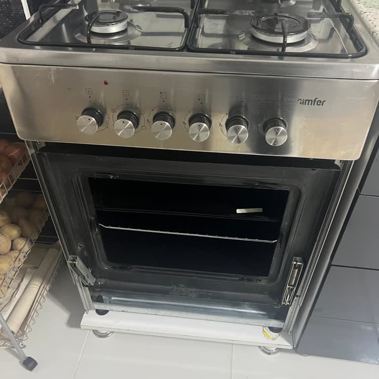 Simfer 1402 Model Fırının Cam Parçası Temin Edilemedi