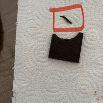 Bolçi Çikolatasında Çocuğa Gelen Tehlikeli Plastik Parça