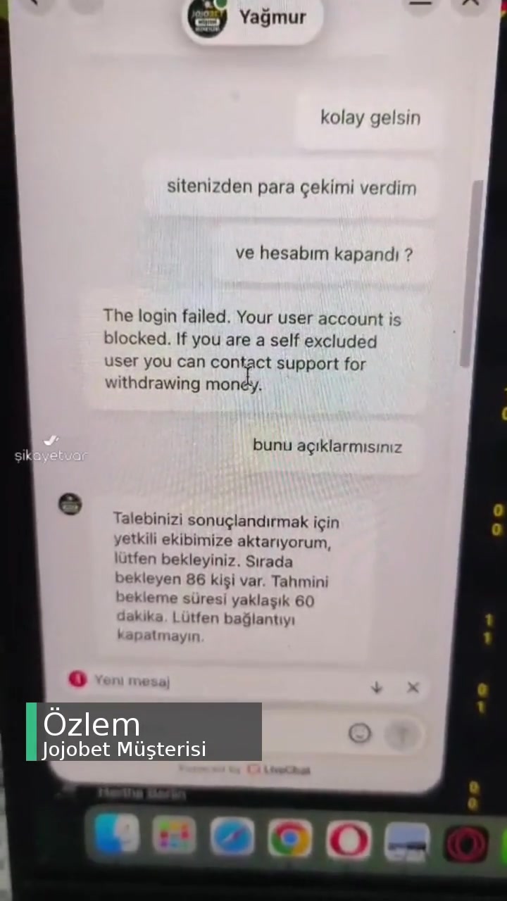 Jojobet Kazanç Ödememek İçin Hesabı Kapatıyor videonun kapak resmi