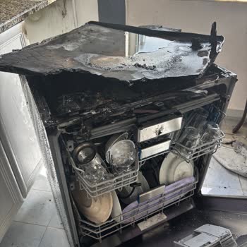 Grundig Bulaşık Makinesi Yangını Evimizi Tehlikeye Attı