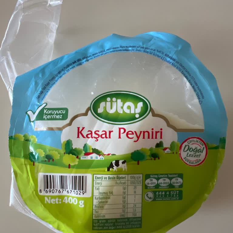 Sütaş Kaşarının Lezzetsiz Ve Lastik Kıvamı Beklentileri Karşılamıyor