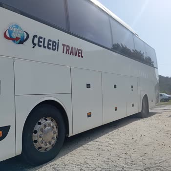 Çelebi Travel Şoförünün Sinyalsız Ani Durması Çocukları Korkuttu
