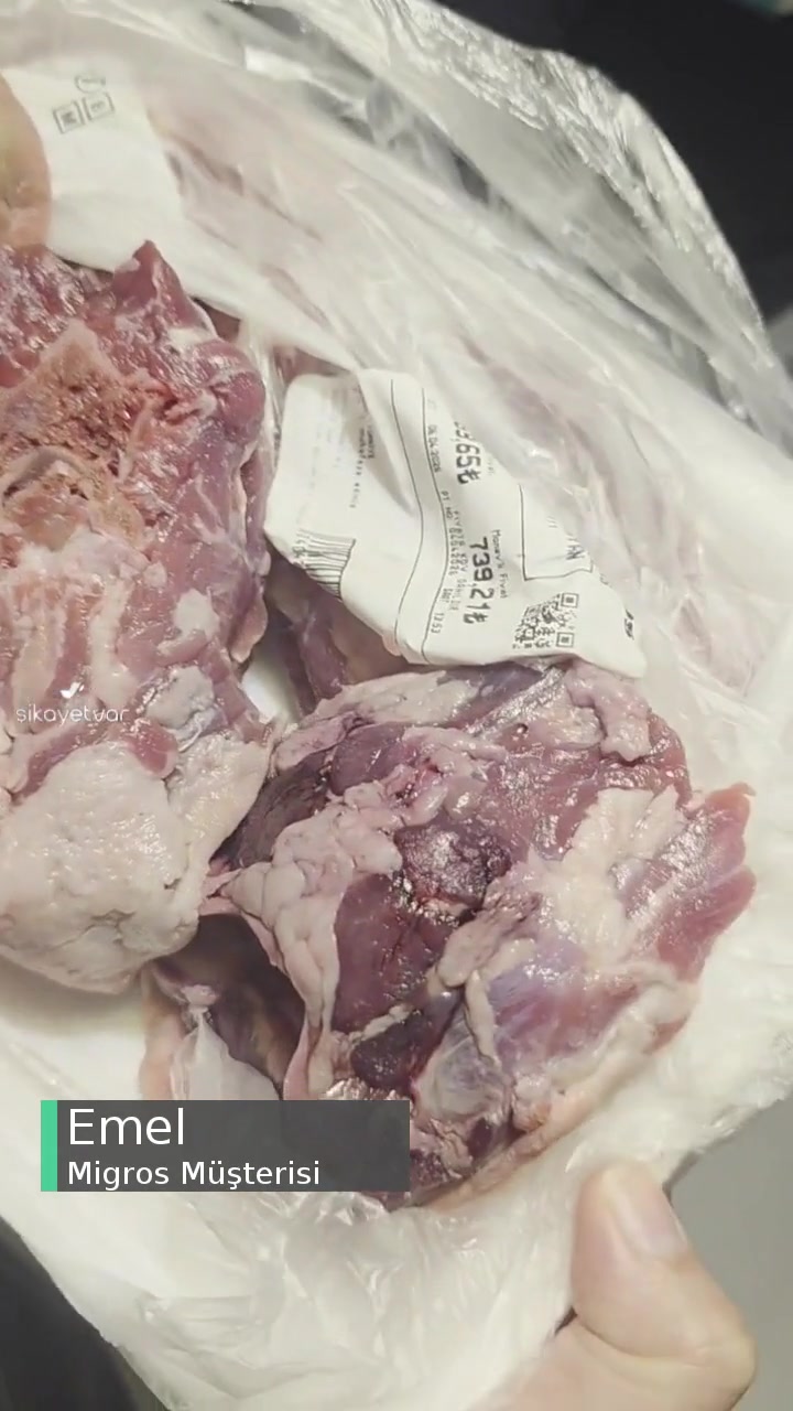 Migros Sanal Market Bozuk Et Teslimi! videonun kapak resmi