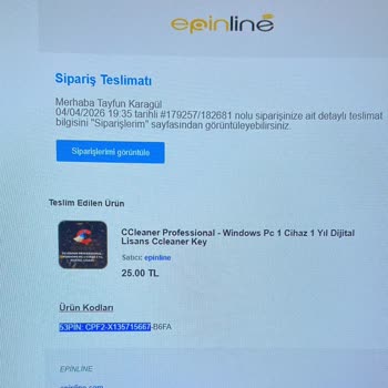 Geçersiz Ccleaner Lisans Anahtarı Ve İade Sorunu