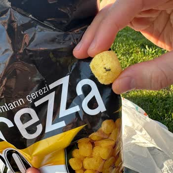 Fritolay Çerezza TV Ürünün İçinde Ölü Sinek Gıda Güvenliği Endişesi