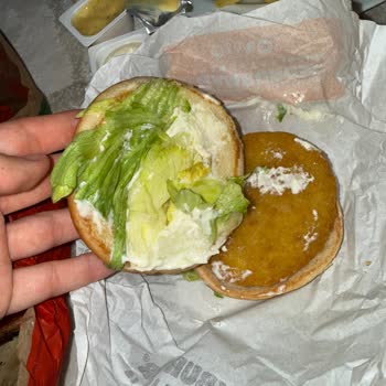 Yanlış Malzemeli Burger King Siparişinde İade Talebi