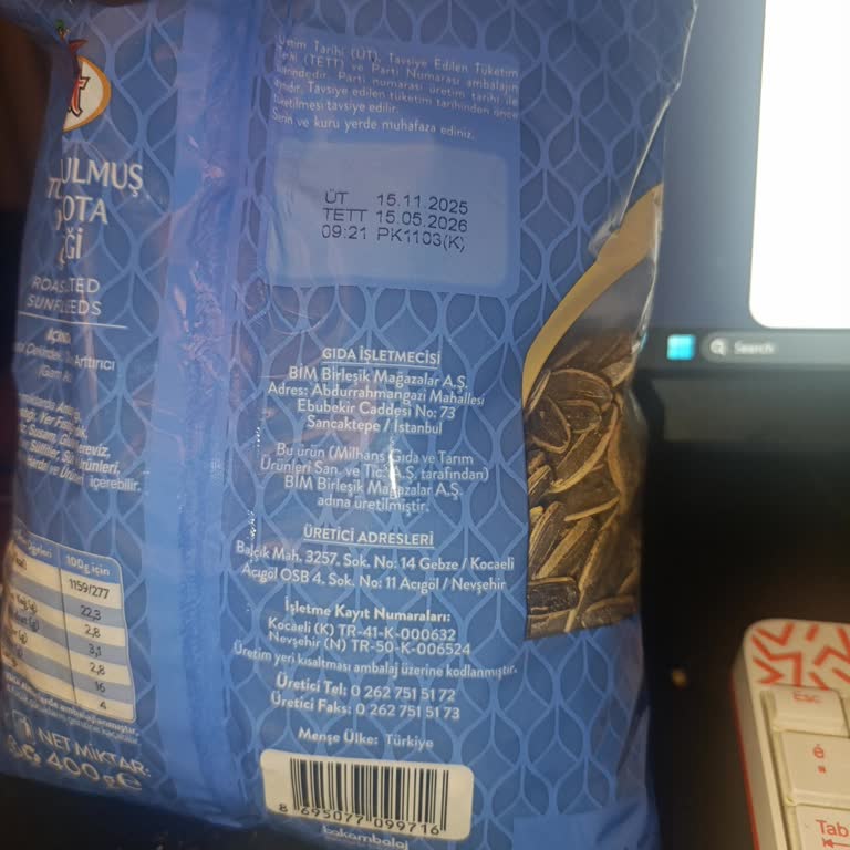 Dakota Çekirdeği Bayat: Son Tüketim Tarihi Yanıltıcı