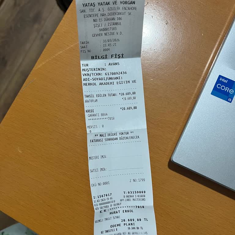 Yataş Mağazasından Alınan Yatak Ölçüsü Büyük Olduğu İçin Değişim Reddi