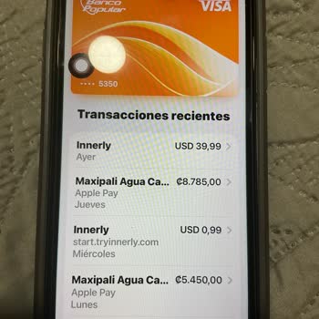 Suscripción no autorizada por Innerly, solicito cancelación y reembolso