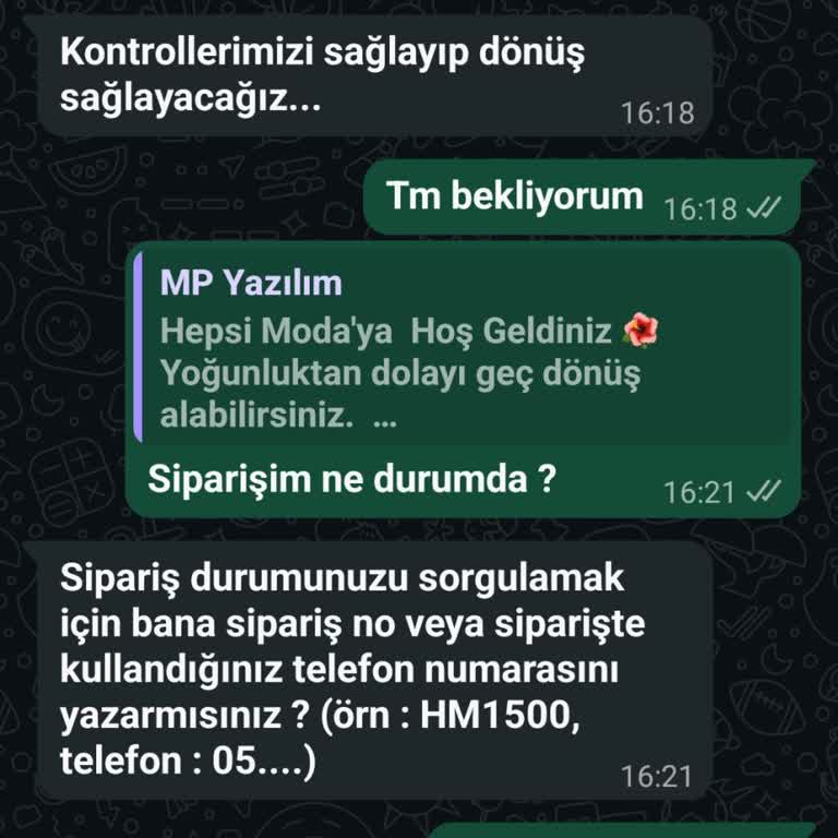Sipariş Gelmedi, İade Yapılmıyor Ve Müşteri Hizmetine Ulaşılamıyor