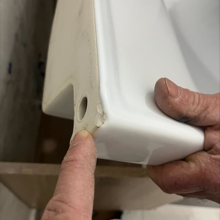 Kırık Lavabo Kenarı Nedeniyle Ürün Değişimi Talebi