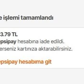 Hepsipay İade Tutarı Bakiyede Görünmüyor Ve Mağduriyet Yaşanıyor