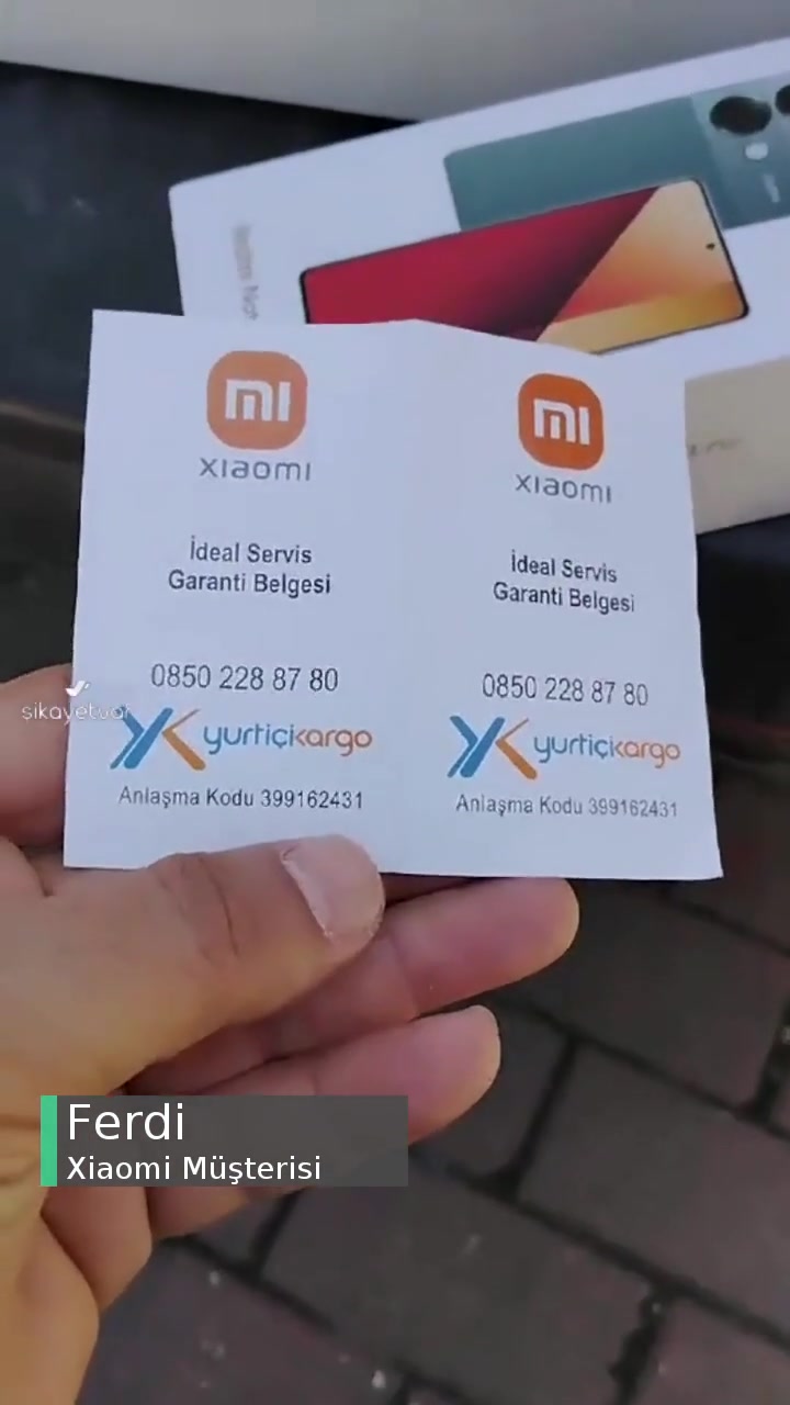 Xiaomi Mağduriyetimin Giderilmesini, Paramın İade Edilmesini İstiyorum! videonun kapak resmi