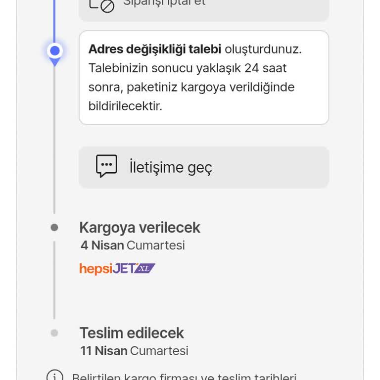 Hepsiburada'da Metalia Dolap Teslimatının Gecikmesi Ve Cevapsızlık