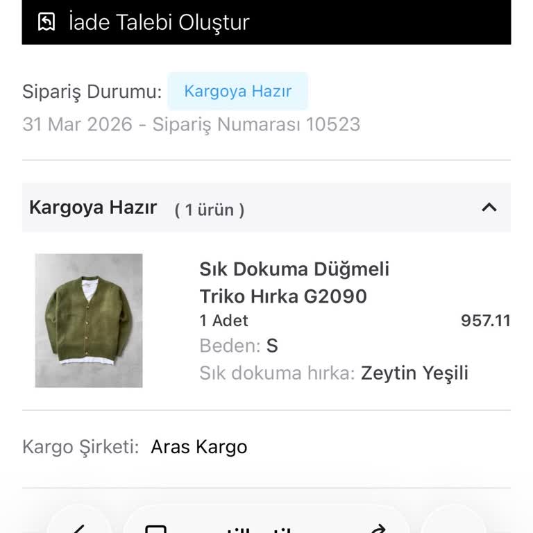 Kargoya Verilmeyen Sipariş Ve İletişimsiz Müşteri Hizmetleri