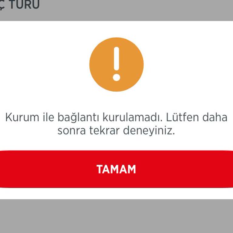Ziraat Mobil Uygulamasında Bağlantı Hatası Nedeniyle Bedelli Askerlik Ücreti Ödeyemiyorum