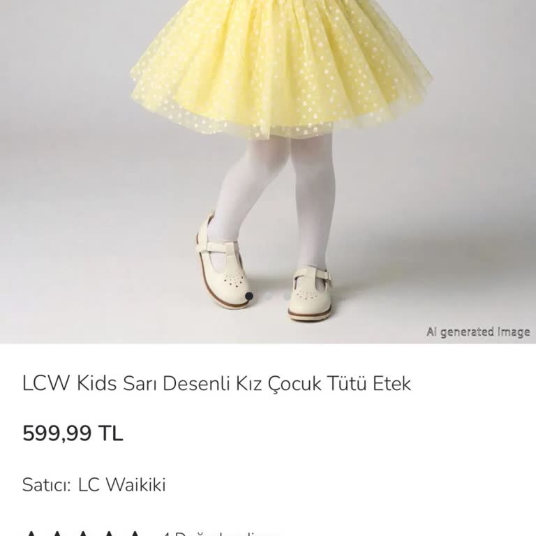 Sarı Etek Beden Stok Yenilenmemesi Ve Net Açıklama Talebi