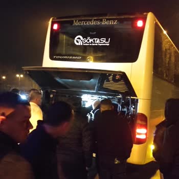 Metro Turizm Otobüsünde Motor Arızası Ve Güvenlik İhmali