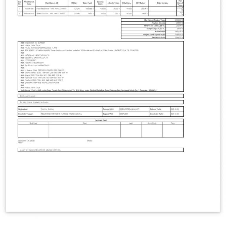 Siparişim Kargoya Verilmedi Ve Müşteri Hizmetleri Yanıtsız, İade Talebi