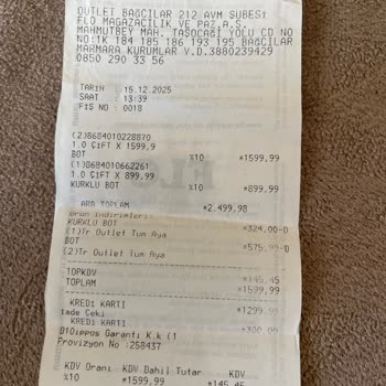 212 AVM FLO Mağazasında Bahane Edilerek Bot Değişimi Reddedildi Ve Kasa Sorumlusunun Tutumu Kaba