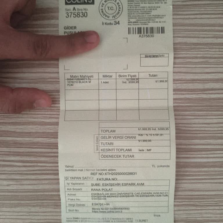 Deri Ceket İadesi Ücretinin Dört Ay Sonra Hesaba Yatırılmaması