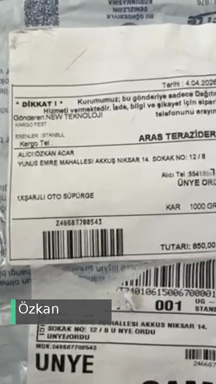 Fest Danışmanlık Ve Depolama Sipariş Verdiğim Aynı Ürün Yerine Çin Malı Geldi! videonun kapak resmi