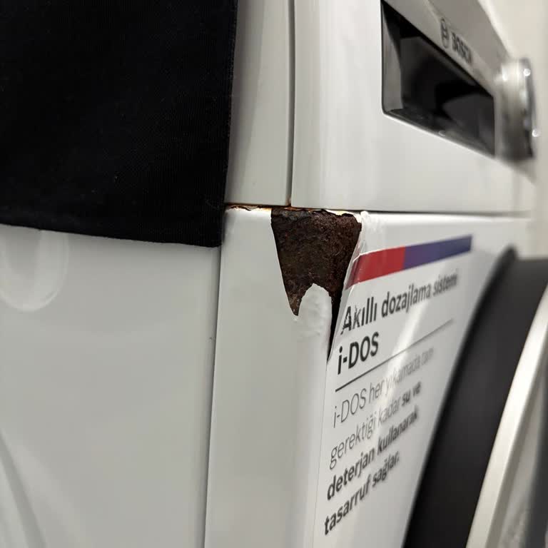 Garanti Sonrası Bosch Çamaşır Makinesinde Paslanma Ve Ücretsiz Servis Talebi