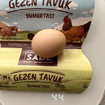 Getir'de Sade Organik Yumurta Gramajı Yanıltıcı Ağırlık Farkı ve İade Talebi