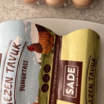 Getir'de Sade Organik Yumurta Gramajı Yanıltıcı Ağırlık Farkı ve İade Talebi