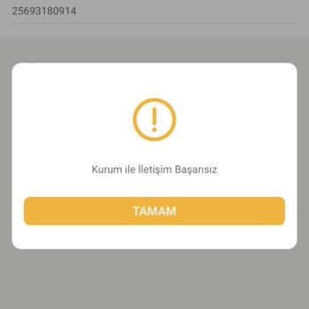 VakıfBank Mobil Uygulamasında Bedelli Askerlik Ödemesi 'Kurum İle İletişim Başarısız' Hatası