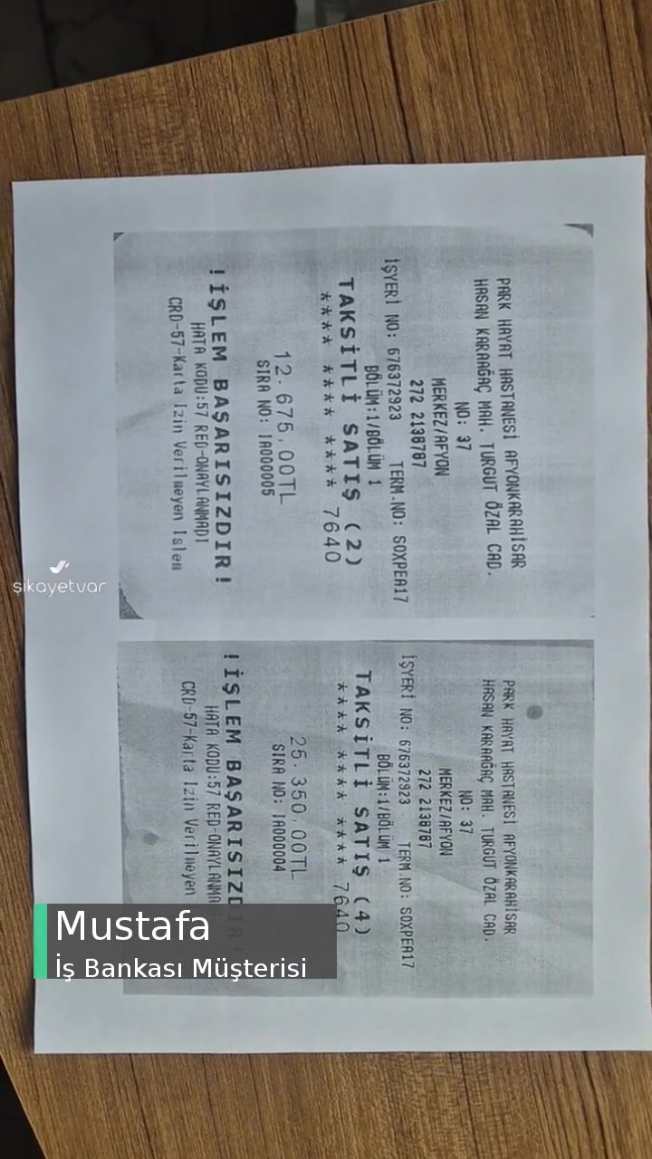 İş Bankası Karta İzin Verilmeyen İşlem videonun kapak resmi