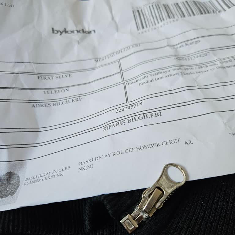 Beden Küçük Ve Fermuar Arızalı Mont İçin Tam İade Talebi