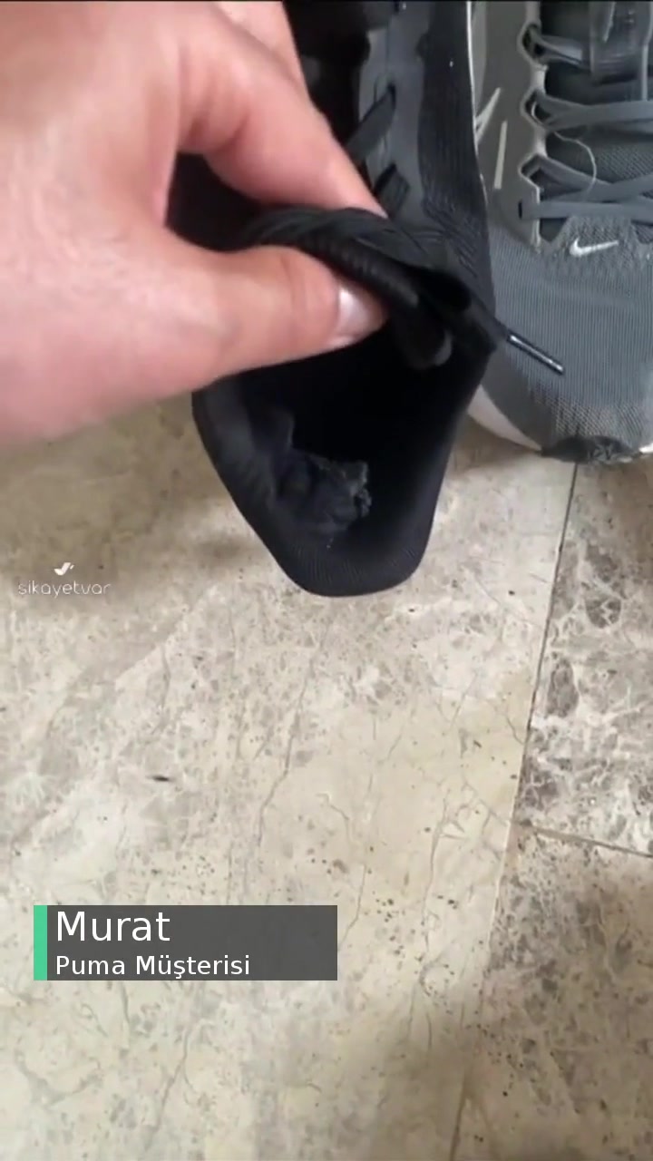 Puma Aşınma Yırtılma Oldu Ayakkabıda! videonun kapak resmi