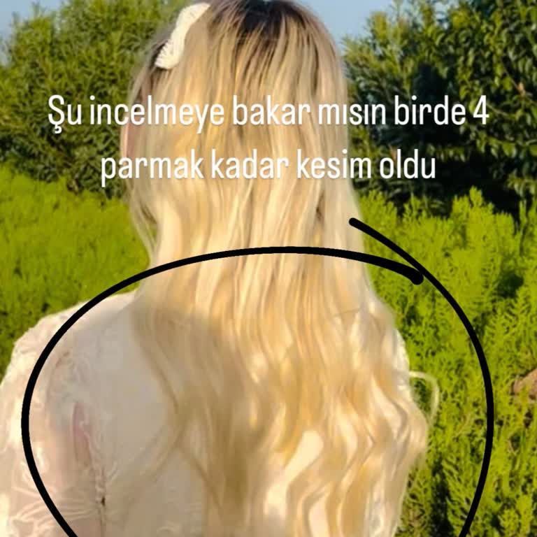 Saç Dip Boyasında Aşırı Hasar Ve Küt Kesim Zorunluluğu